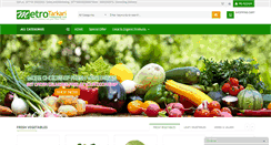 Desktop Screenshot of metrotarkari.com